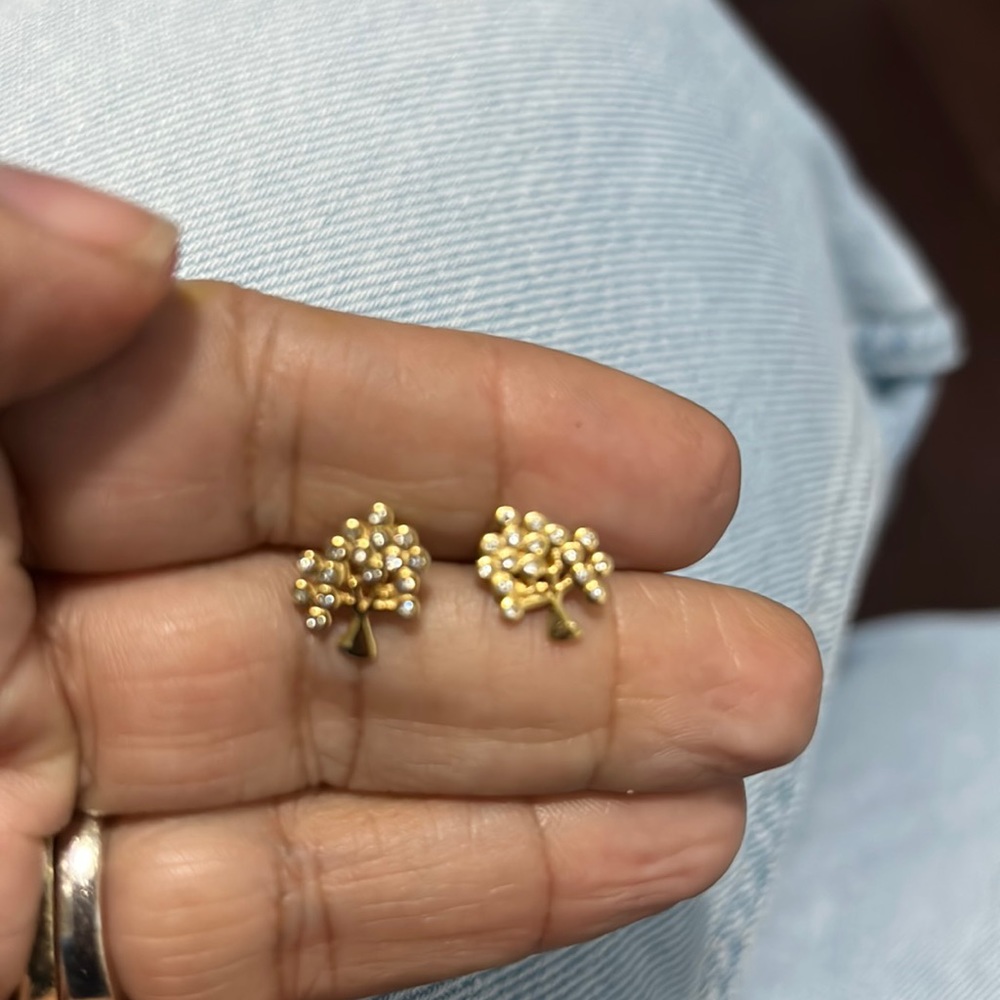 Tree earrings